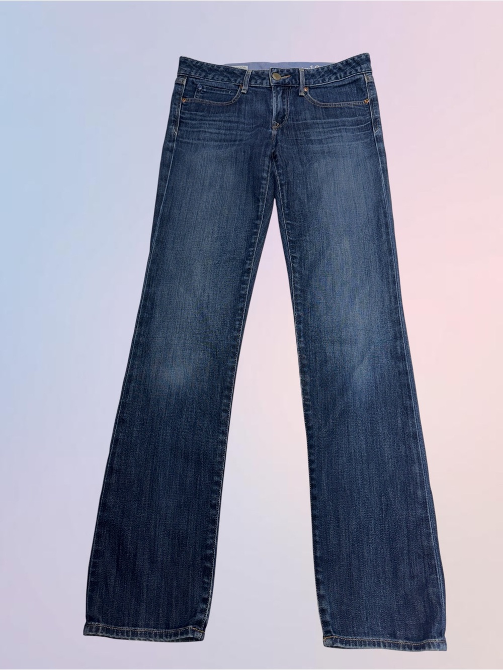 GAP Women’s 27/4r REAL STRAIGHT Blue Jeans